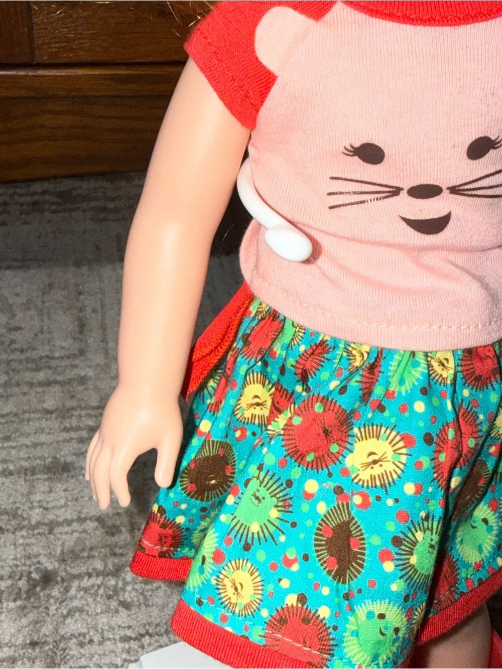 American Girl wellie wishers Willa doll in original outfit